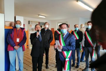 Inaugurazione biblioteca e convegno su figure di Berlanda, Pecchioli e Pugno