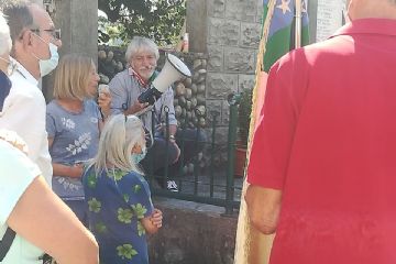 Commemorazione dei caduti, omaggio a Maria Riva e Titala
