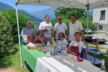 Commemorazione dei caduti, omaggio a Maria Riva e Titala